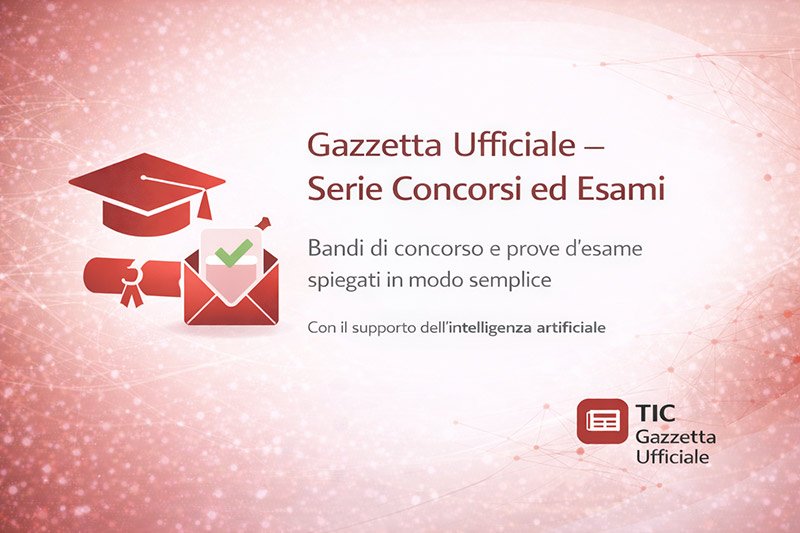 Serie Concorsi n.3 del 13/01/2026