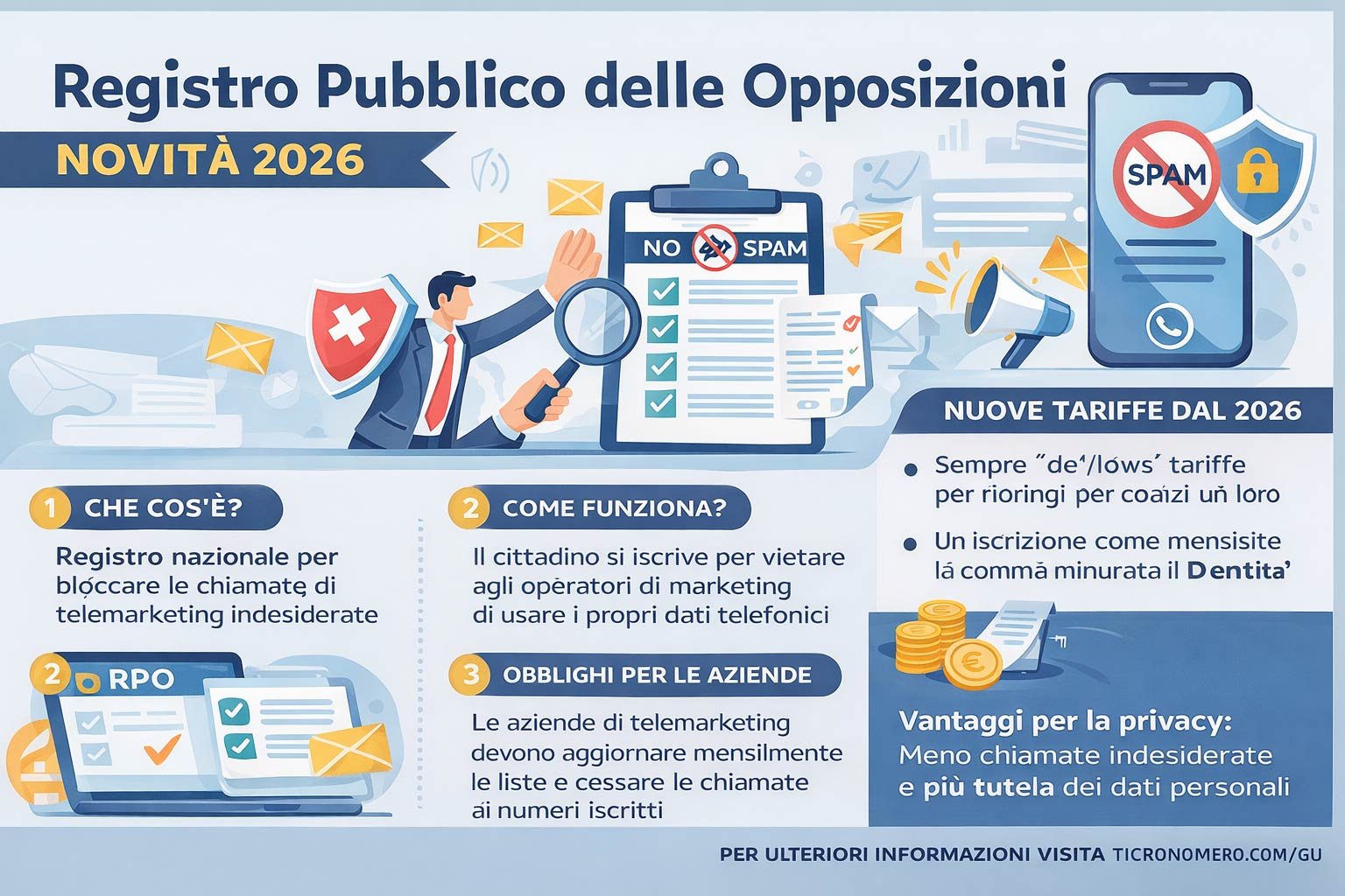 Registro pubblico delle opposizioni: cosa cambia nel 2026 e come funziona davvero