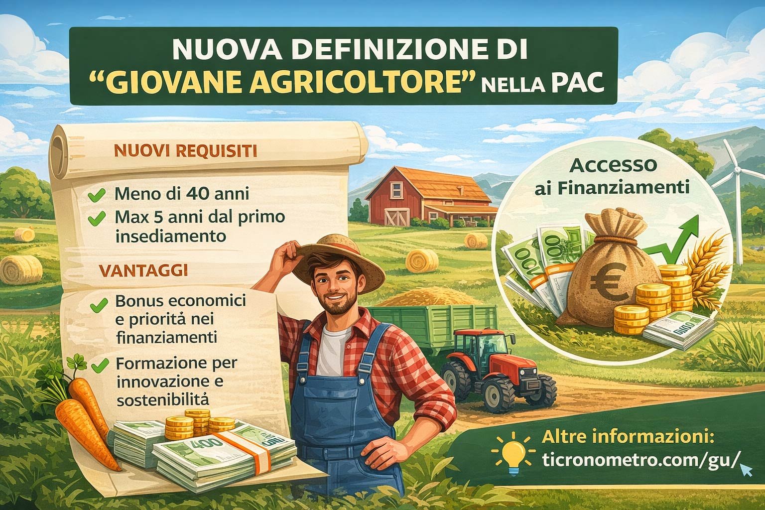 La nuova definizione di "giovane agricoltore" nella pac: cosa cambia e perché è importante