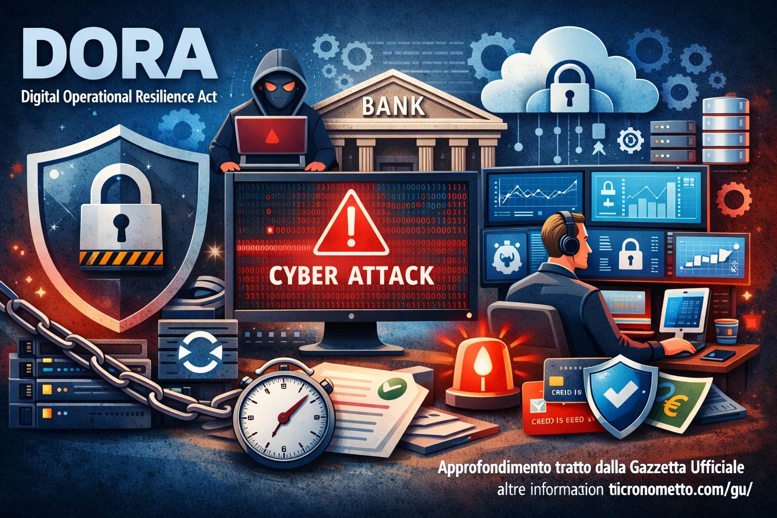 DORA: cosa cambia davvero per banche, pagamenti digitali e sicurezza dei nostri soldi