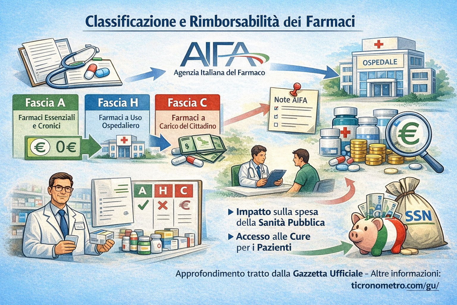Classificazione e rimborsabilità dei farmaci: cosa cambia davvero per i cittadini