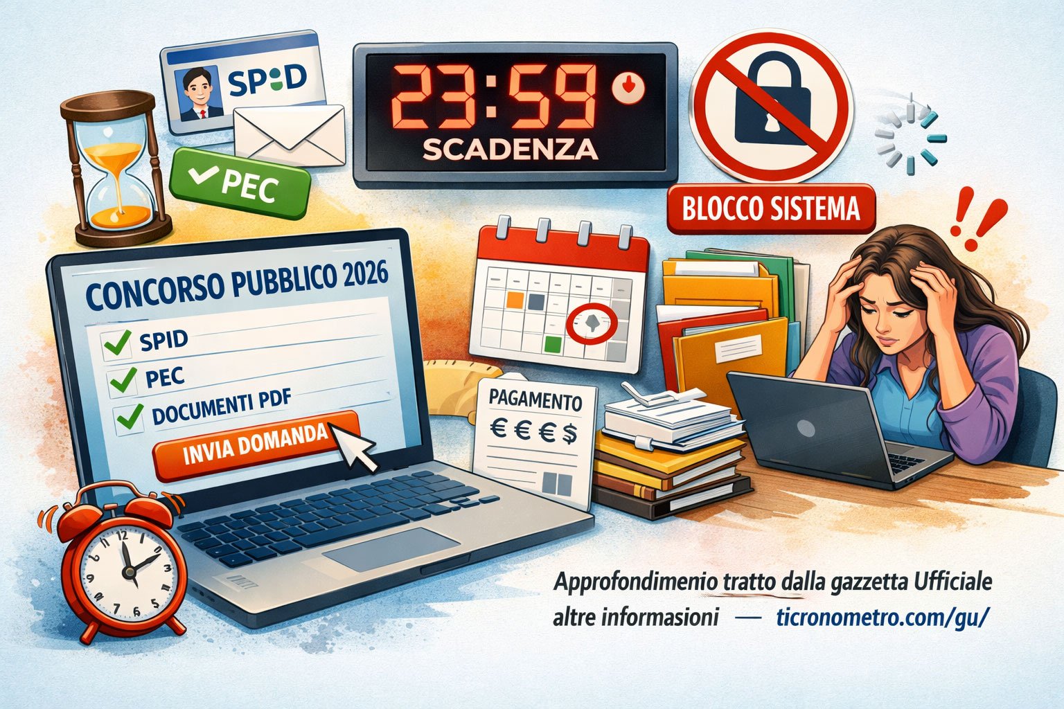 Come iscriversi correttamente a un concorso pubblico nel 2026: guida pratica passo passo