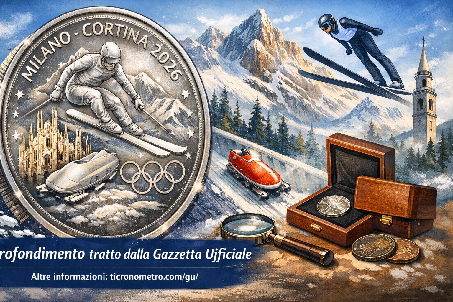La moneta dedicata alle Olimpiadi Milano-Cortina 2026: cosa significa davvero e perché lo Stato le emette
