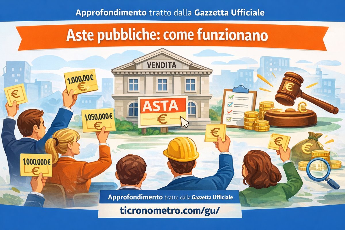Aste pubbliche immobiliari: opportunità e rischi per cittadini e imprese