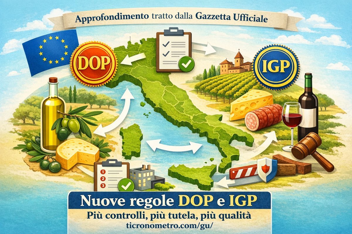 Nuove regole DOP e IGP: come cambia davvero la tutela dei prodotti italiani