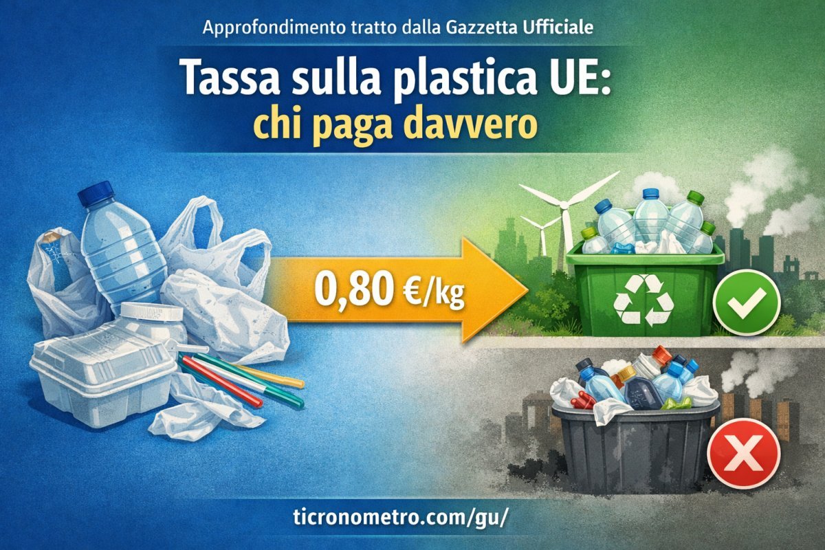 Tassa sulla plastica non riciclata: chi paga davvero e quanto incide su cittadini e imprese