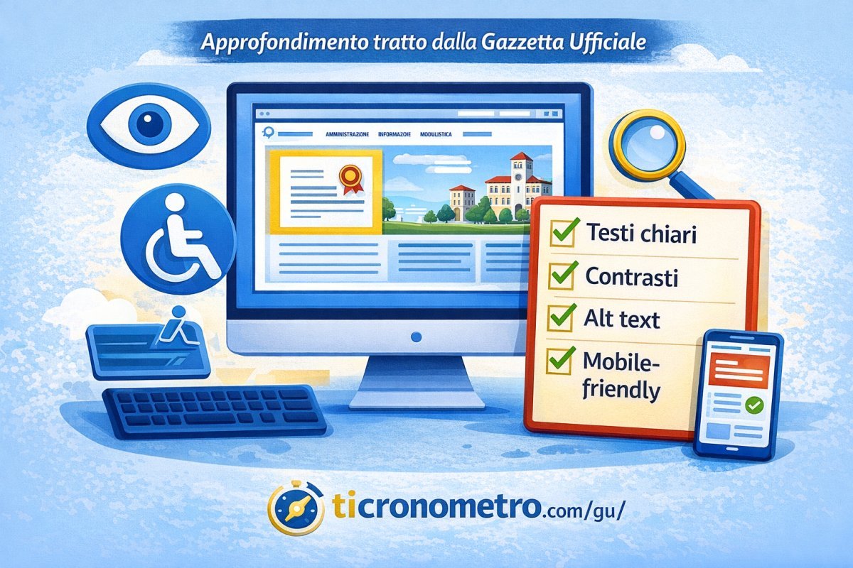 Accessibilità digitale: cosa devono fare davvero i siti pubblici