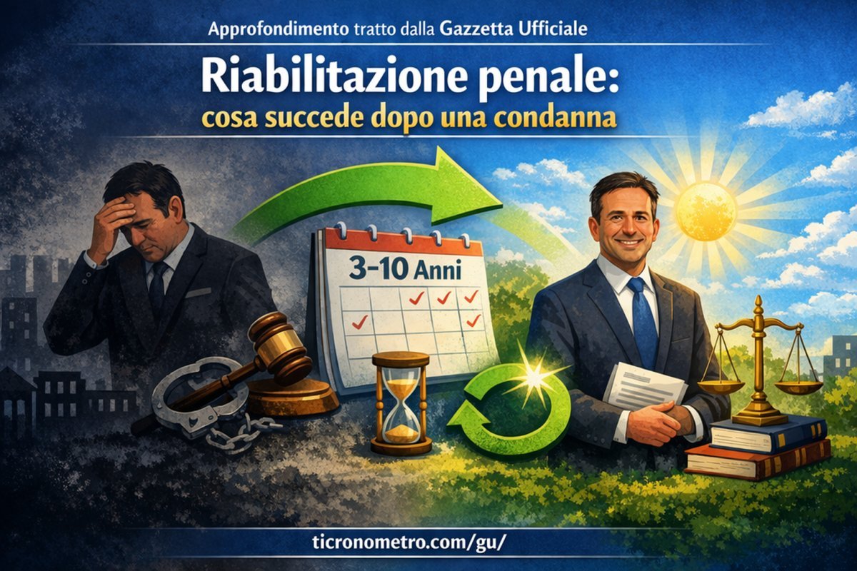 Cos’è la riabilitazione penale e come si ottiene