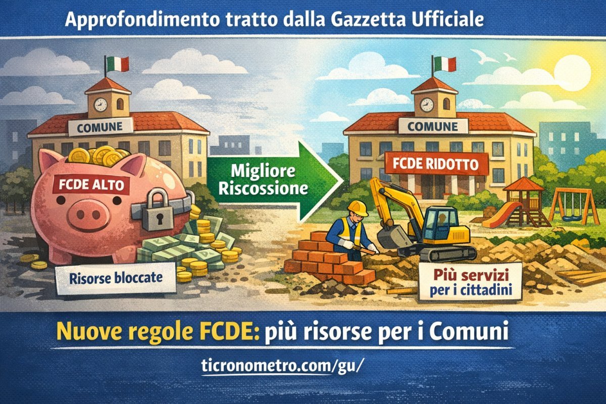 Nuove regole FCDE: cosa cambia davvero nei bilanci dei Comuni