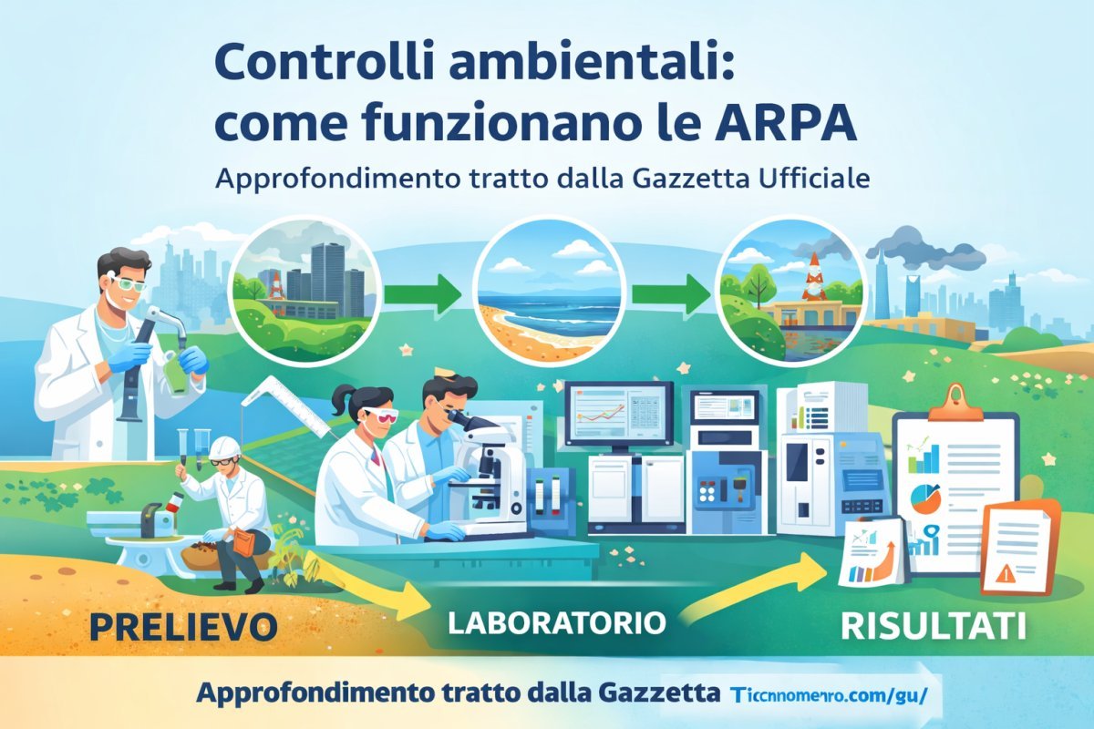 Controlli ambientali e ARPA: come funzionano i laboratori pubblici