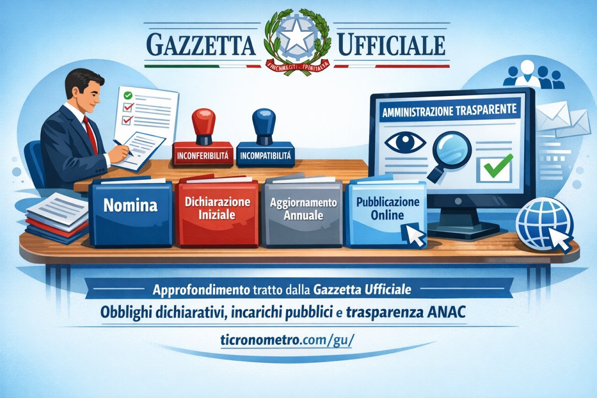 Trasparenza nella PA, ANAC alza l’asticella: cosa devono dichiarare dirigenti e funzionari e perché questa novità conta davvero
