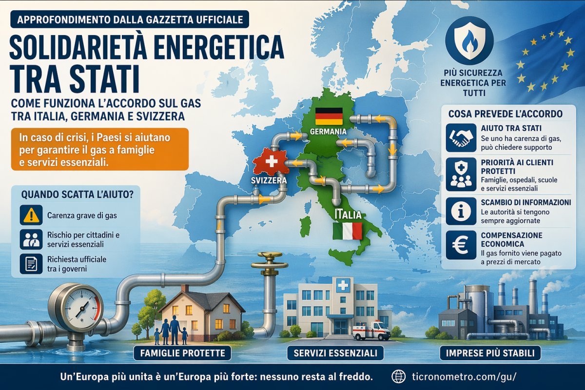  Gas e solidarietà energetica europea: cosa prevede il nuovo accordo e perché riguarda tutti