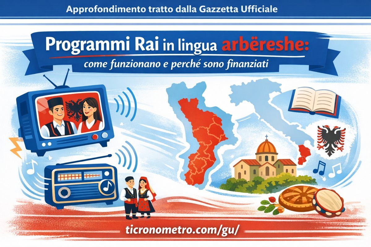 Programmi Rai in lingua arbëreshe: come funzionano e perché sono finanziati