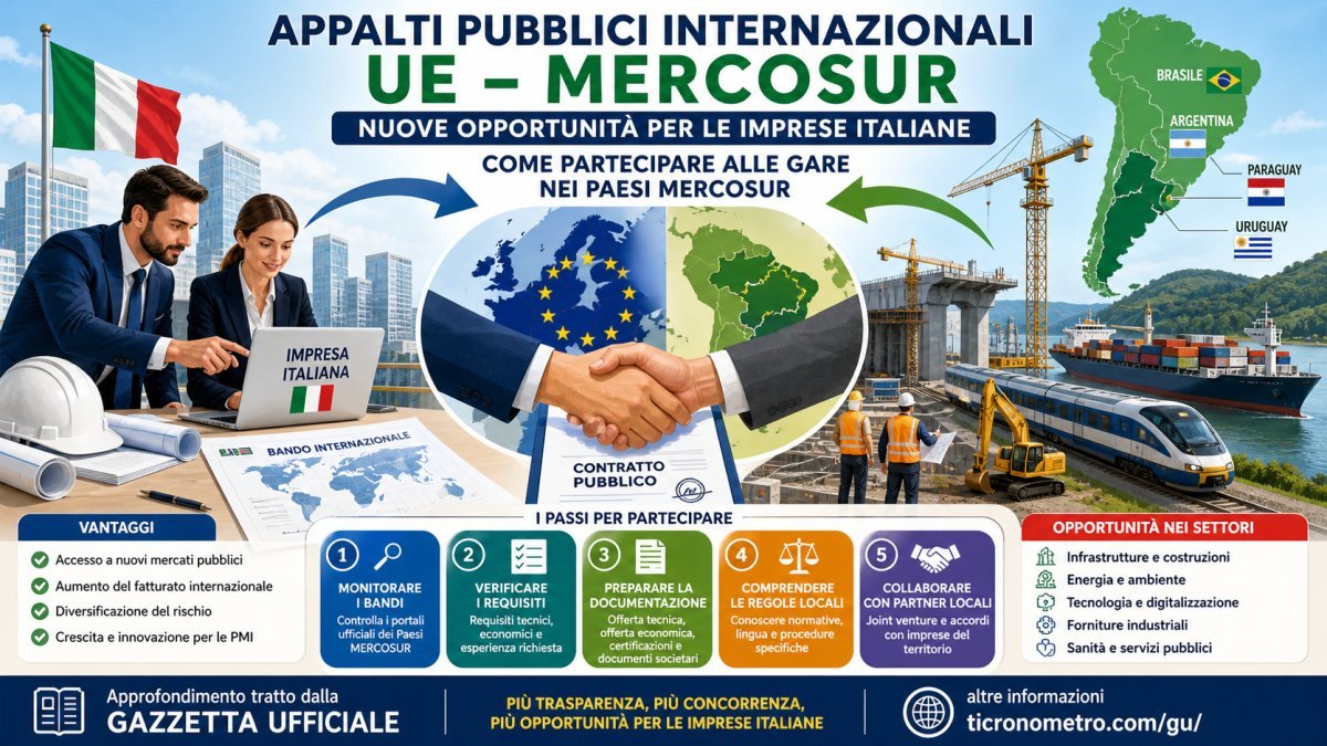 Accordo UE-Mercosur: quali settori economici vincono e quali rischiano