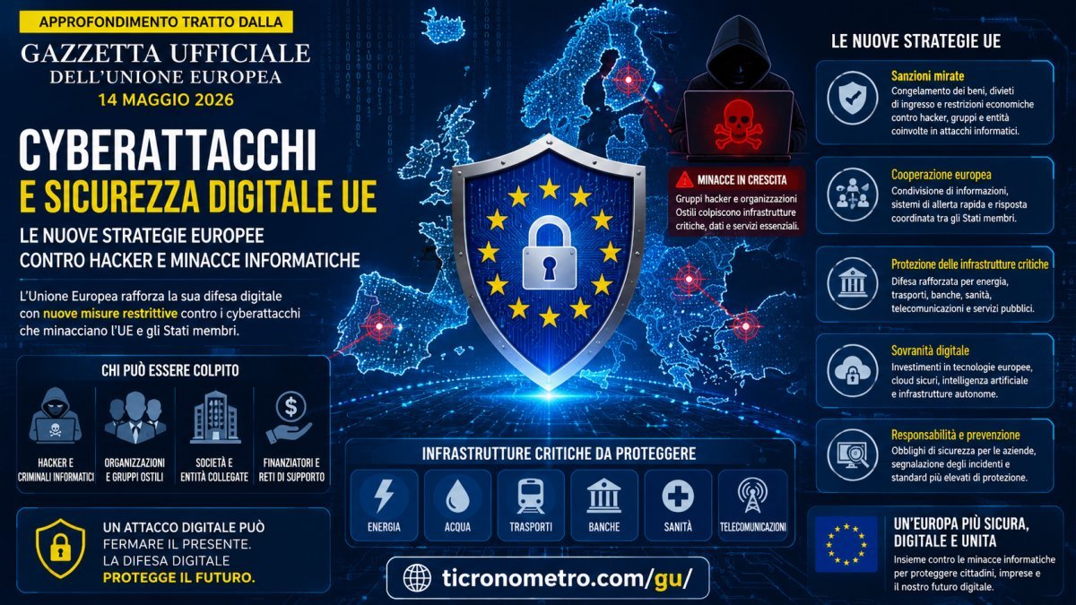 Cyberattacchi e sicurezza digitale UE: le nuove strategie europee contro hacker e minacce informatiche