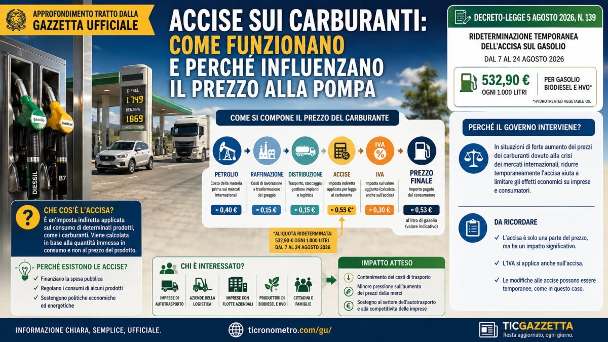 Accise sui carburanti: cosa sono, come funzionano e perché influenzano il prezzo di benzina e gasolio