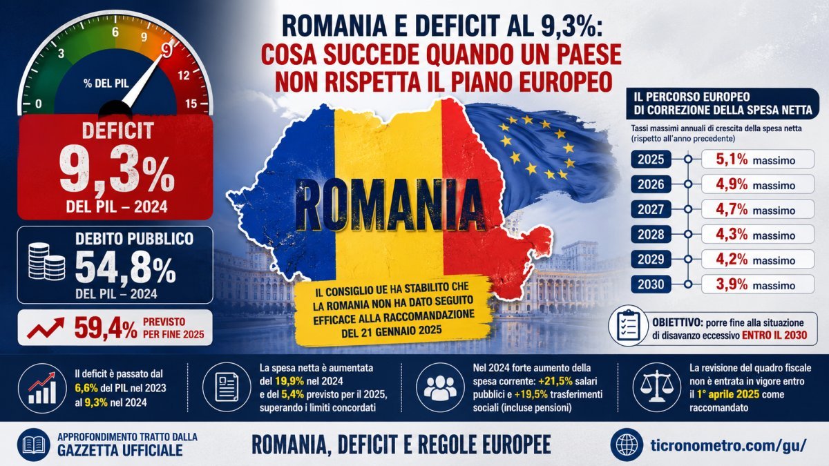 Romania, deficit al 9,3%: perché l'UE boccia il piano sui conti pubblici e cosa succede ora
