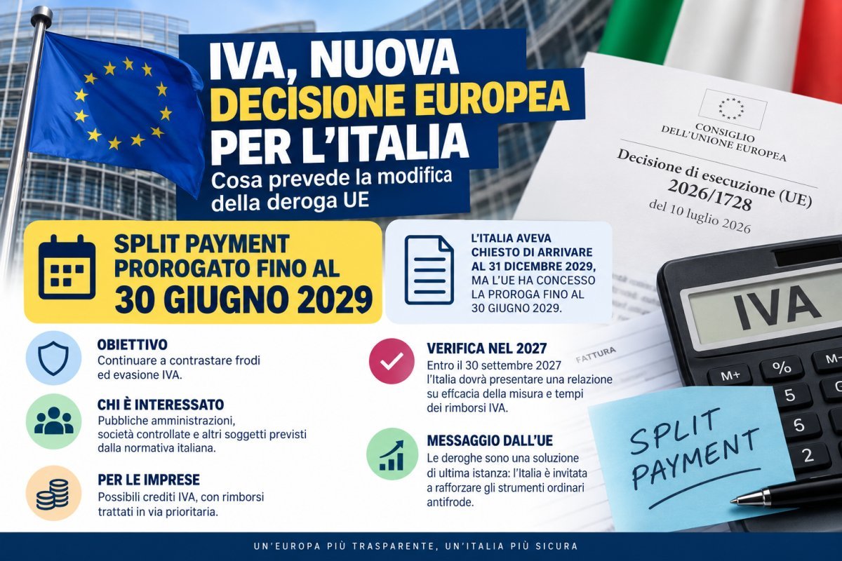 Split payment IVA prorogato fino al 2029: cosa cambia per imprese e fornitori in Italia