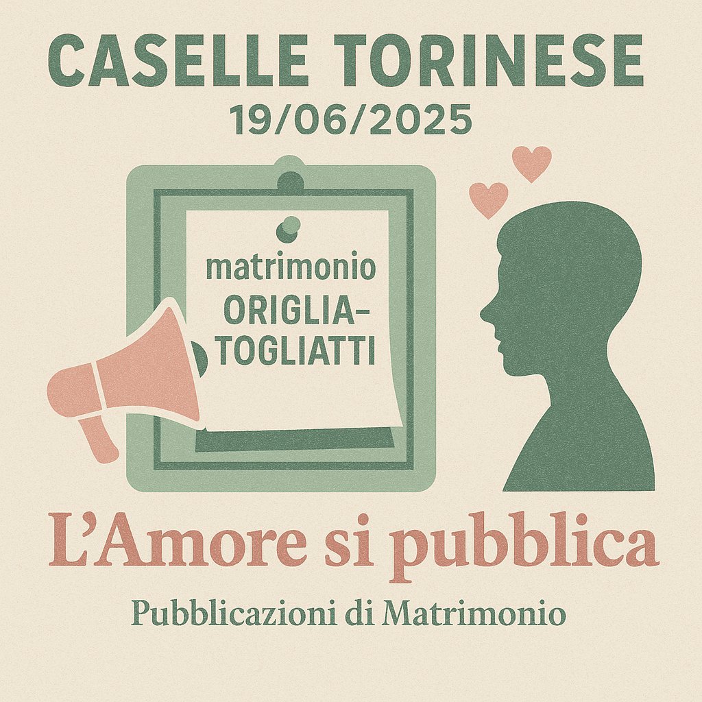 Pubblicazione Matrimonio