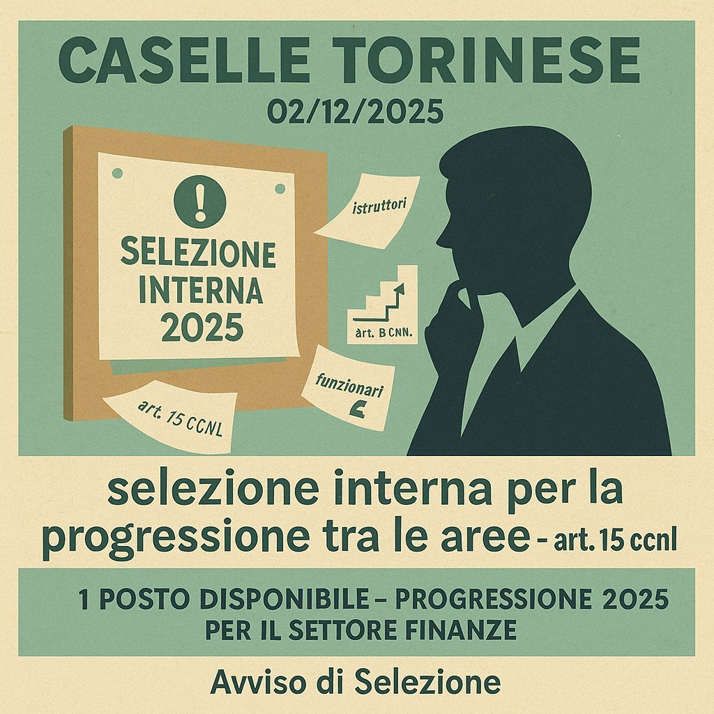 Avviso di Selezione