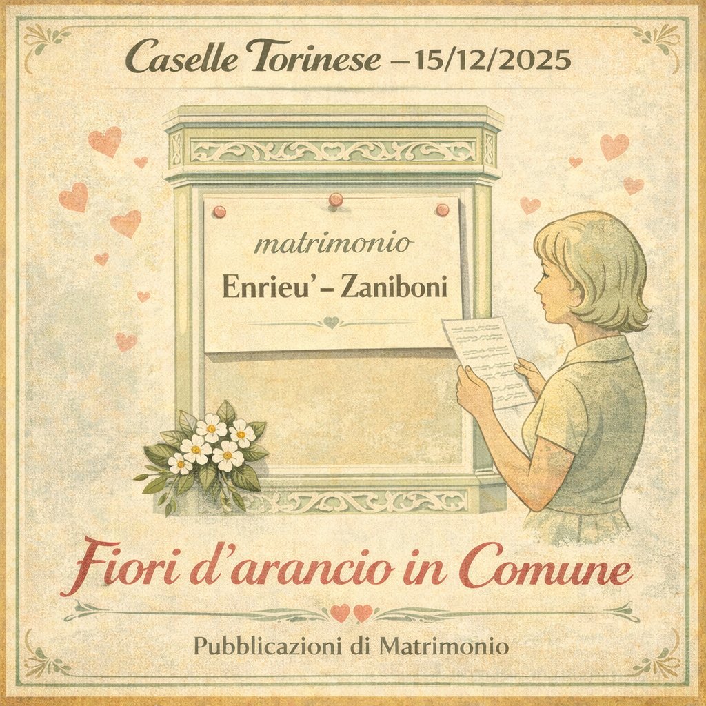 Pubblicazione Matrimonio