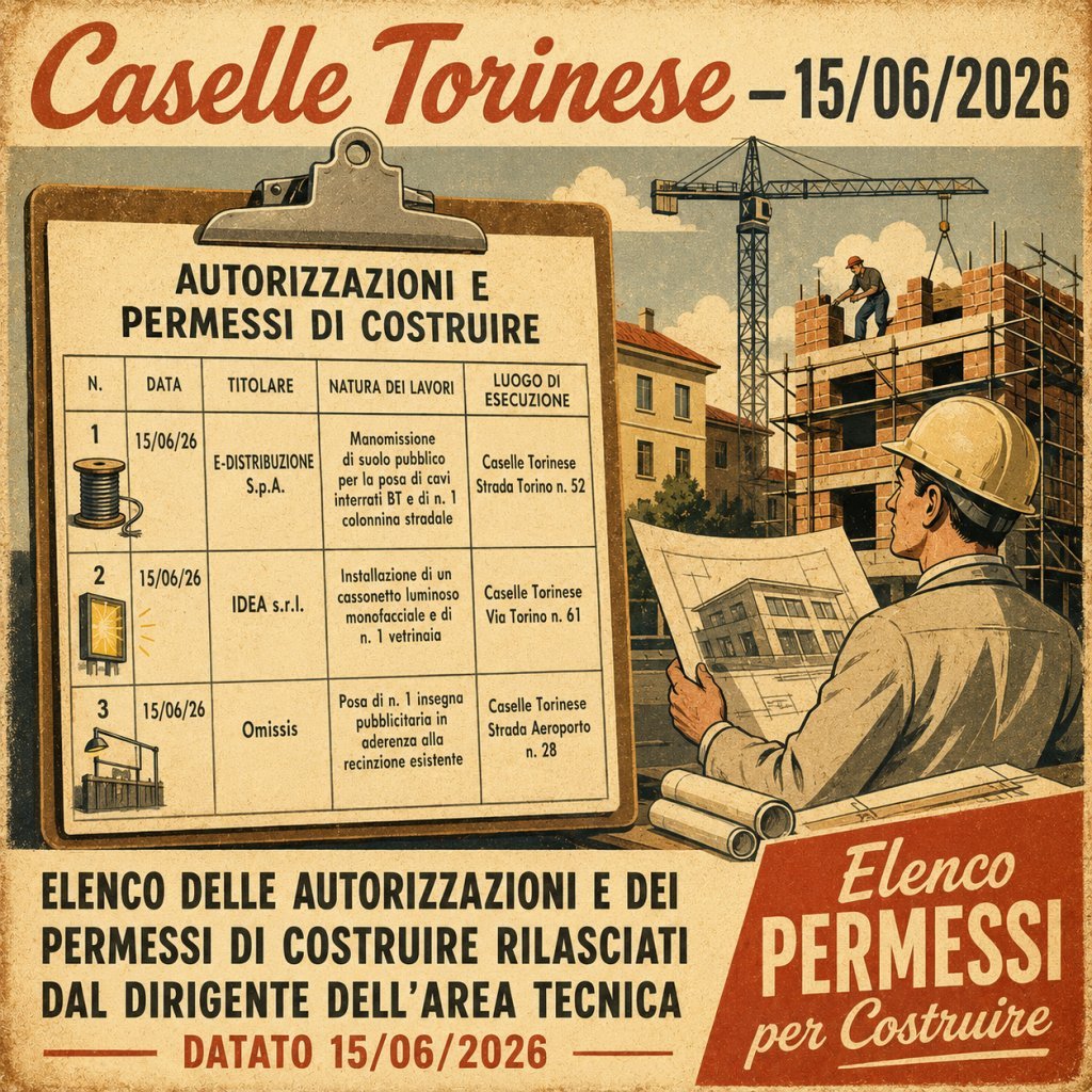 Elenco permessi per Costruire