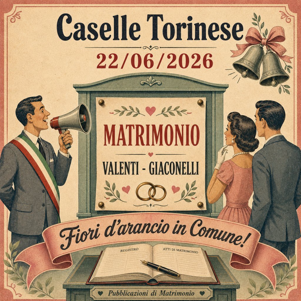 Pubblicazione Matrimonio