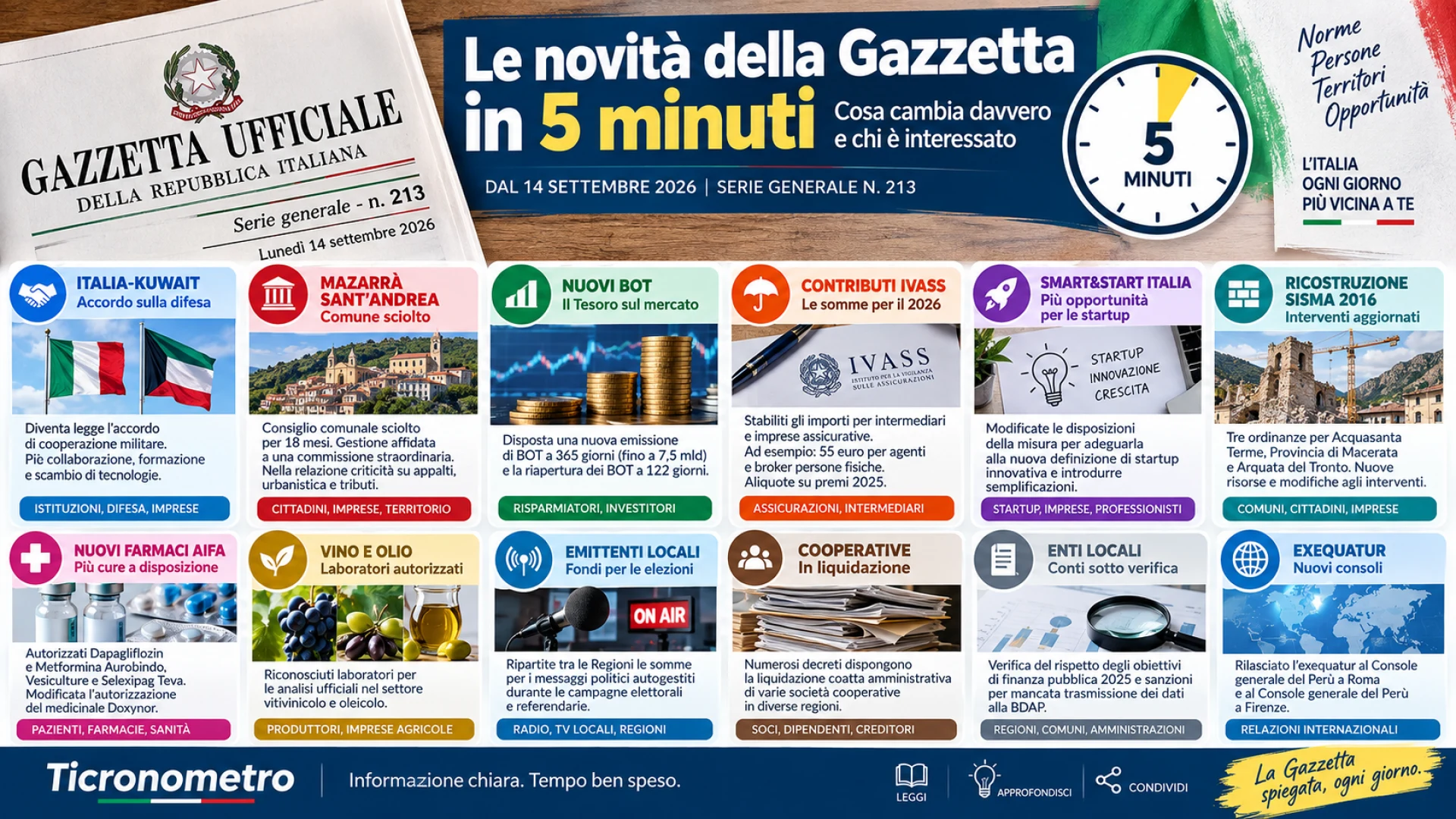 Gazzetta n. 213 - Serie Generale