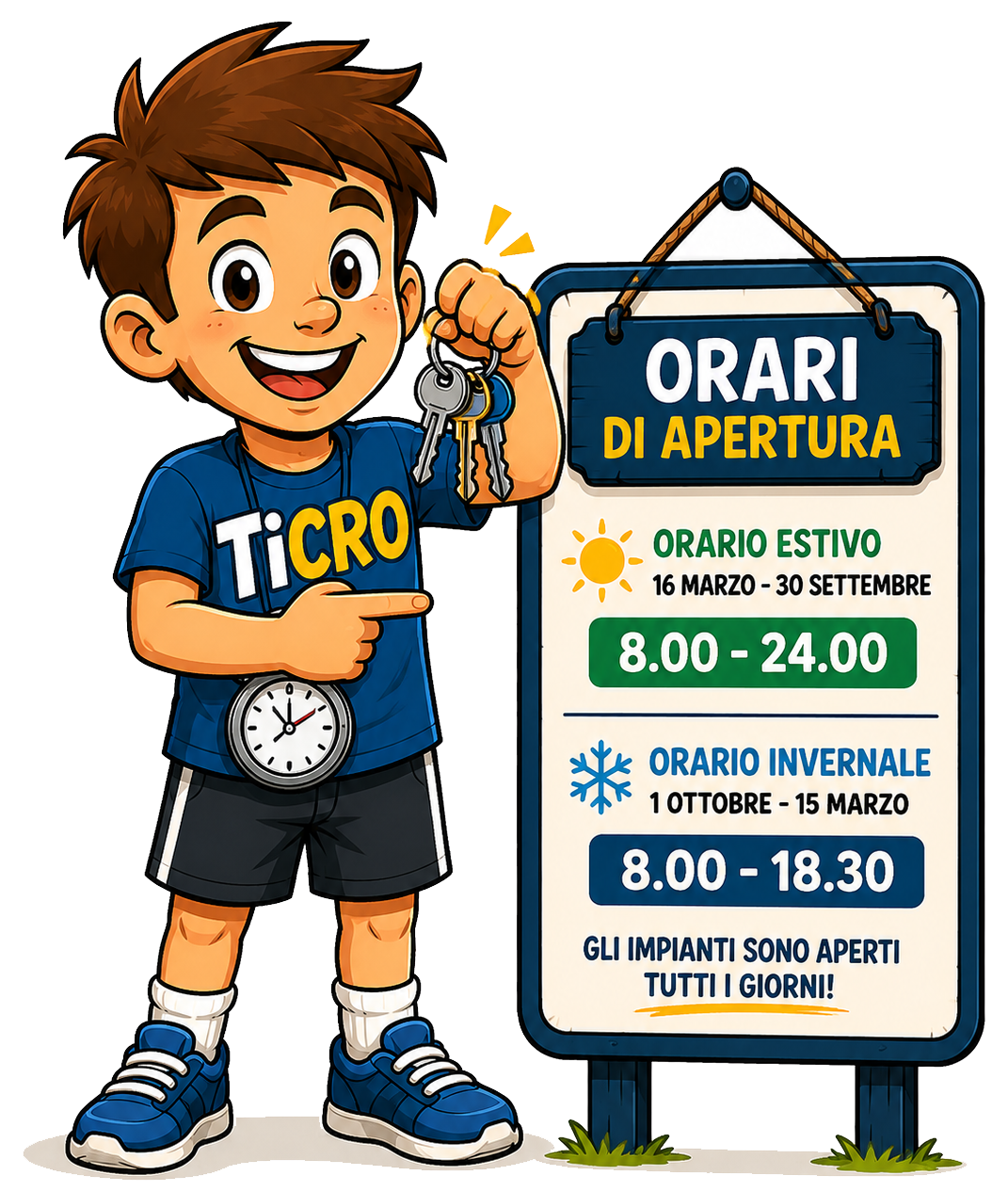 Mascotte TiCRO