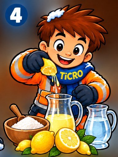 Passo 4: 🍋 Prepariamo la granita al limone