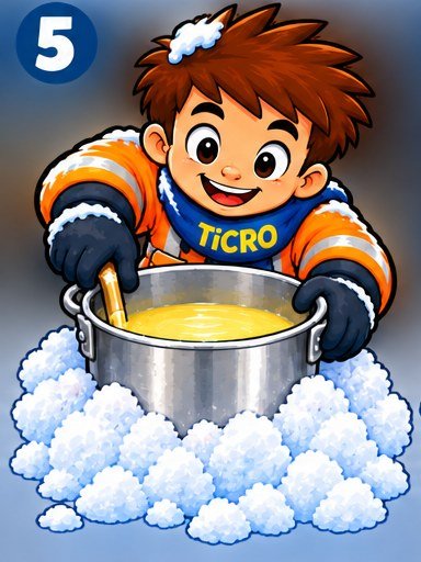Passo 5: 🥣 Il recipiente nella neve