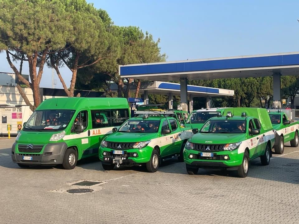 La Colonna mobile del Corpo volontari antincendi boschivi del Piemonte sarà…