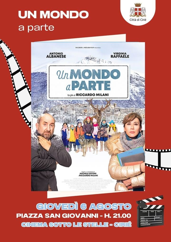 🎬✨ Cinema sotto le stelle: una nuova serata da vivere insieme a Cirié L’estate…