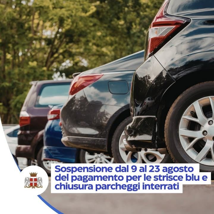 🚗 Sospensione parcheggi a pagamento La società esterna #CiriéParcheggi, che…