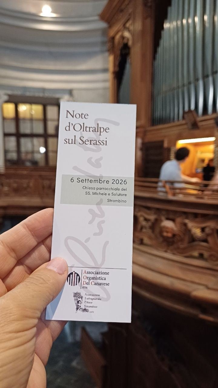 🎹 La chiesa parrocchiale dei SS. Michele e Solutore a Strambino custodisce un…