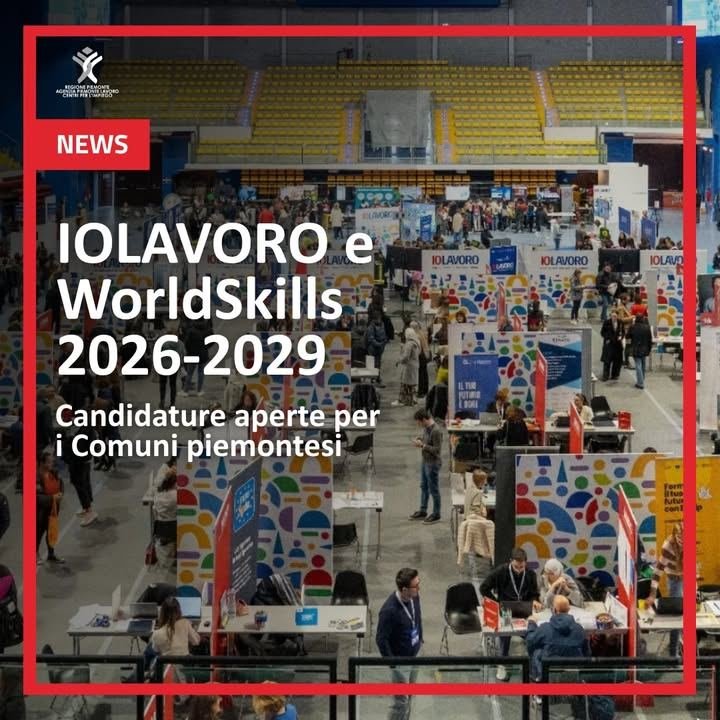 📢Vuoi ospitare le prossime edizioni di IOLAVORO e Orientamento ai mestieri…