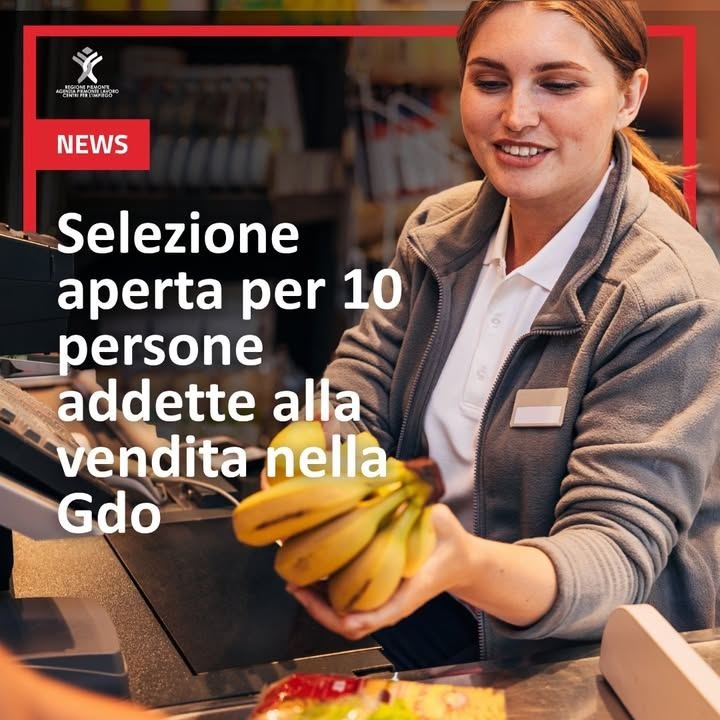 Ti piacerebbe lavorare nella Grande distribuzione organizzata? 🛒 Cerchiamo 10…