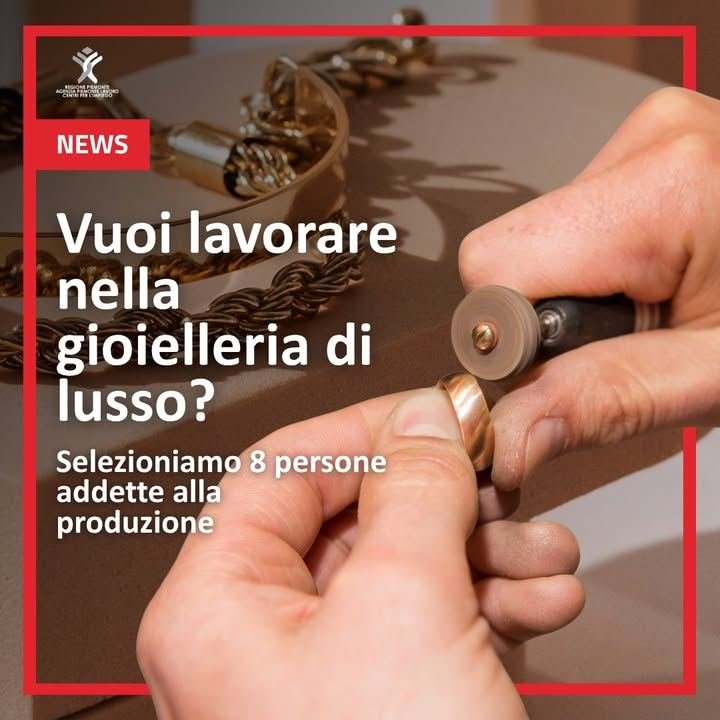 Ti piacerebbe formarti e lavorare nel settore della gioielleria di lusso? 💍…