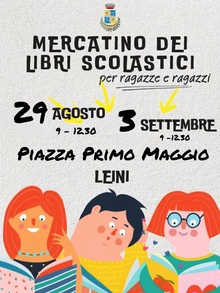 📕📗MERCATINO DEI LIBRI SCOLASTICI USATI 📘📙 Doppio appuntamento per l’iniziativa…