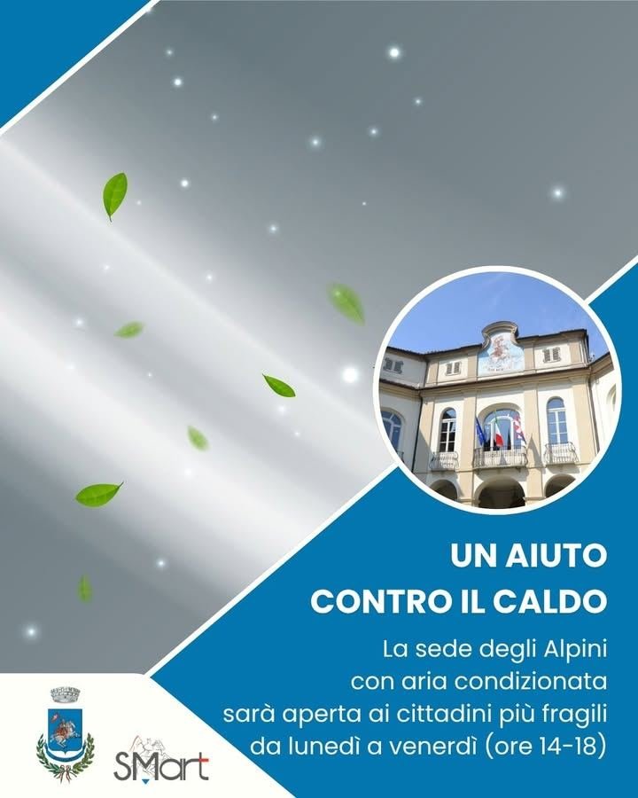 💨Dal Comune e dalle associazioni un aiuto ai cittadini più fragili contro il…