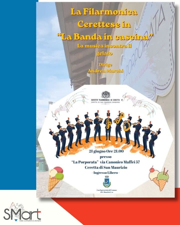 Filarmonica Cerettese in concerto domenica 21 giugno. L'appuntamento è alla…