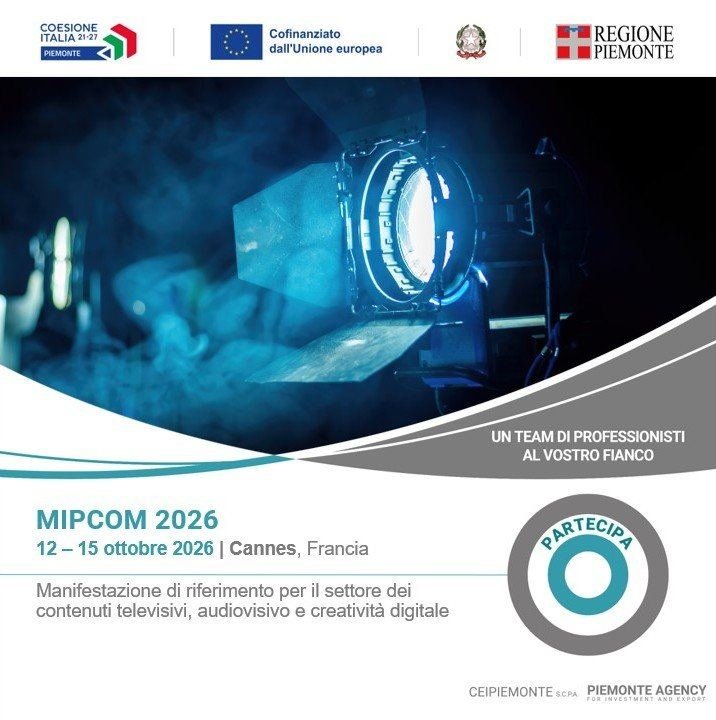 Se operate nei settori cinema, audiovisivo o creatività digitale, MIPCOM è…