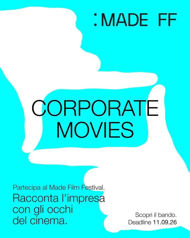 🏆 Sono aperte le candidature per la competition Corporate Movies del MADE Film…