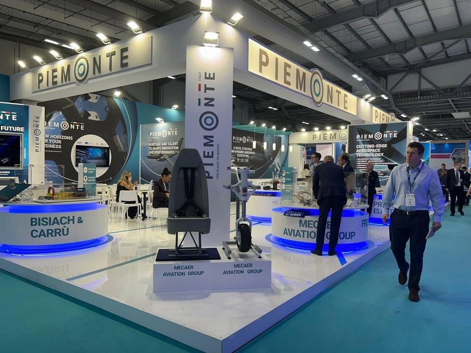 ⚡ Siamo al Farnborough International Airshow 2026 con 16 PMI piemontesi che…