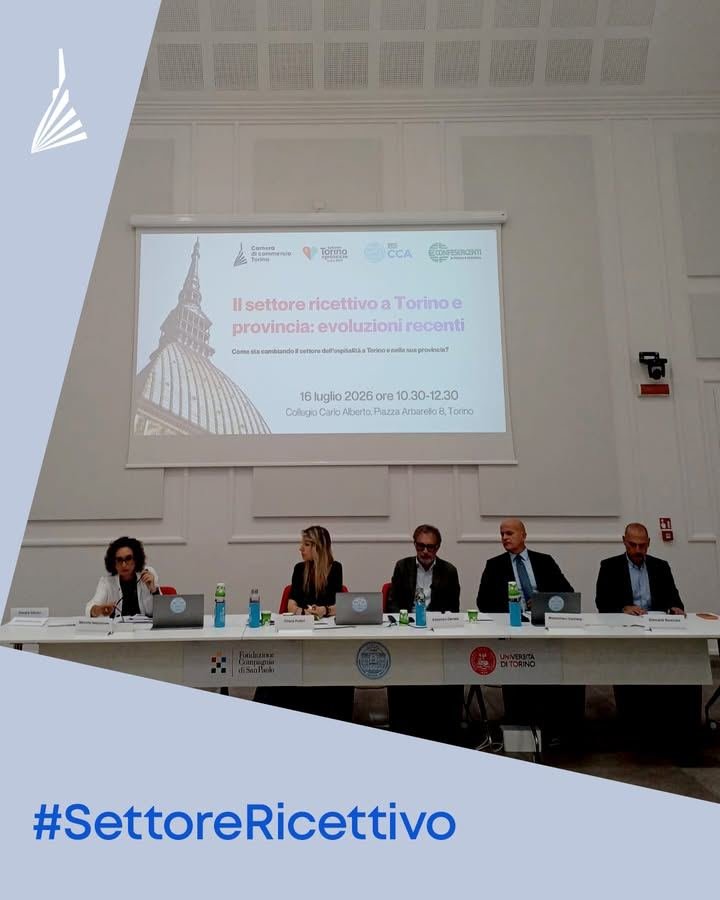 ⚡Presentato oggi un rapporto sul settore ricettivo a Torino realizzato dalla…