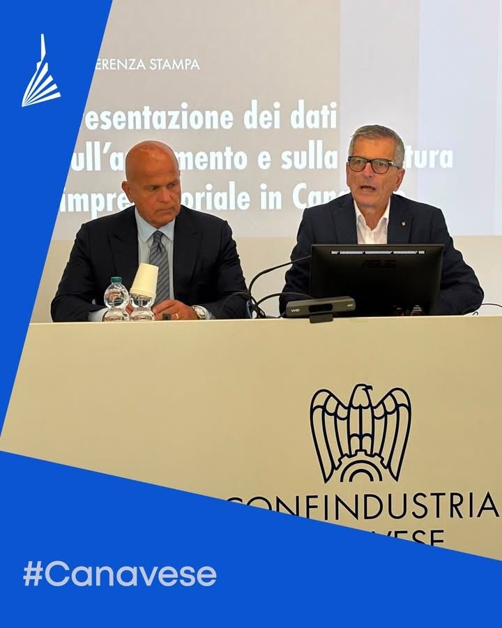 ⚡Presentati oggi ad Ivrea i dati sull'andamento imprenditoriale nel Canavese,…