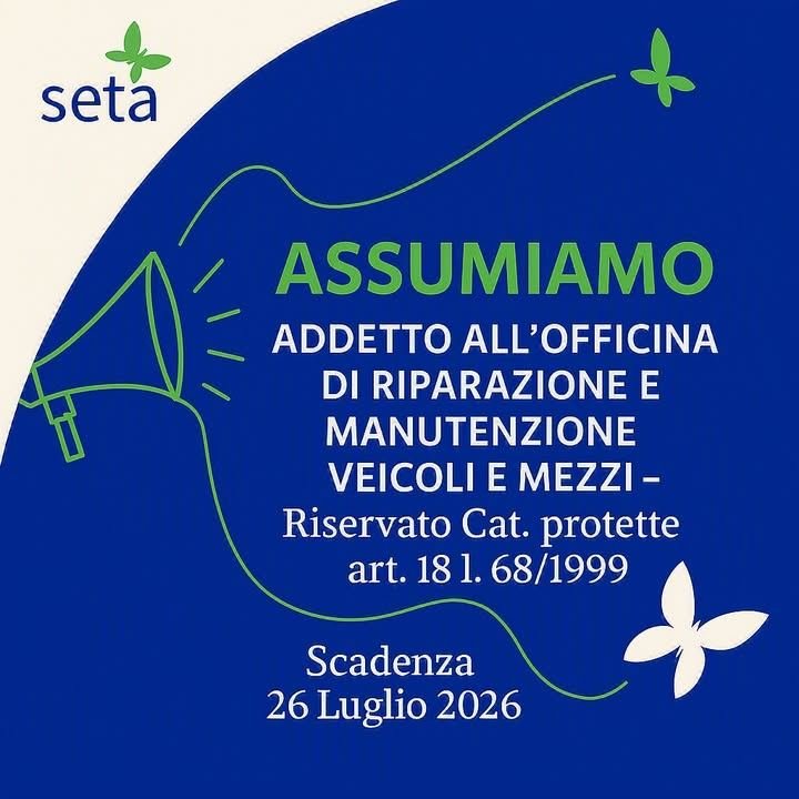 📢 Nuova opportunità di lavoro! E' stato pubblicato un avviso di selezione…