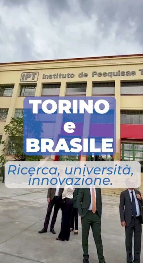 🇧🇷 La missione istituzionale in Brasile della Città di Torino, della Città…
