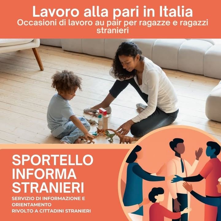 VUOI VIVERE UN’ESPERIENZA IN ITALIA? 👩‍🍼 Lavoro alla pari – Au Pair Se hai tra…