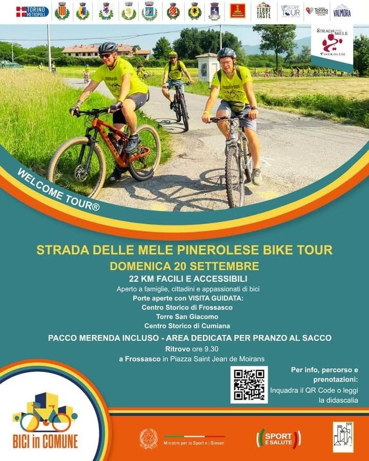🚵🗓 Ultimo appuntamento in bici sulla Strada delle Mele! Il 20 settembre…